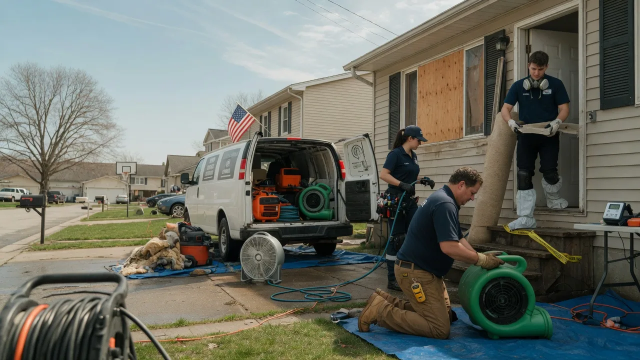 Water Damage Restoration in Moorestown, NJ near me